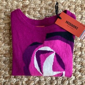 New w Tag: Missoni Target Lightweight Long Sleeve Sweater. Size 2 / 3